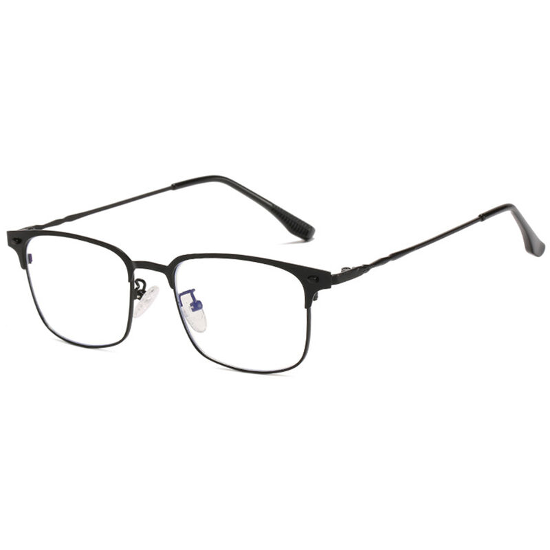 

Gafas de bloqueo de luz azul Anti 4-400nm Rayos Gafas para juegos de computadora Gafas para juegos de computadora Gafas ligeras Marco retro, Negro