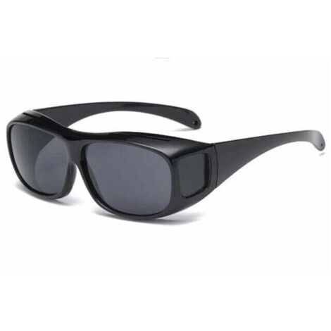 Gafas de conducción negras - Gafas de visión nocturna negras