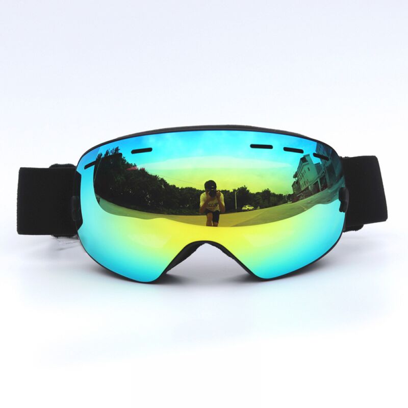 

Gafas de esquí con protección para hombre y mujer, lentes antivaho para Snowboard, máscara grande para esquí, moto de nieve, deportes al aire libre