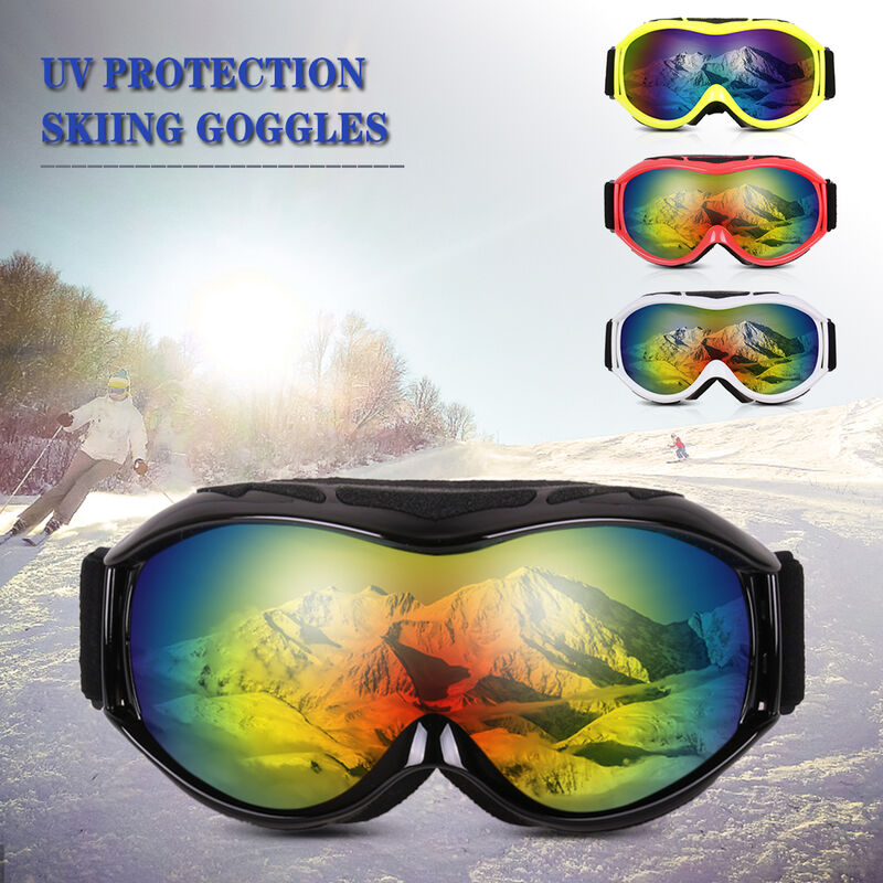 

Gafas de esquí OGT de doble capa, proteccion UV antivaho, gafas de esquí y snowboard para hombres y mujeres,Negro