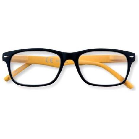 Gafas de lectura negras/amarillas +1,50 B3 Zippo