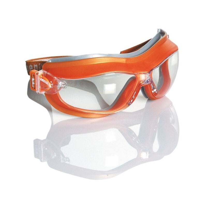 

Gafas de montura universal con banda facial Phoenix | Claro - Safetop