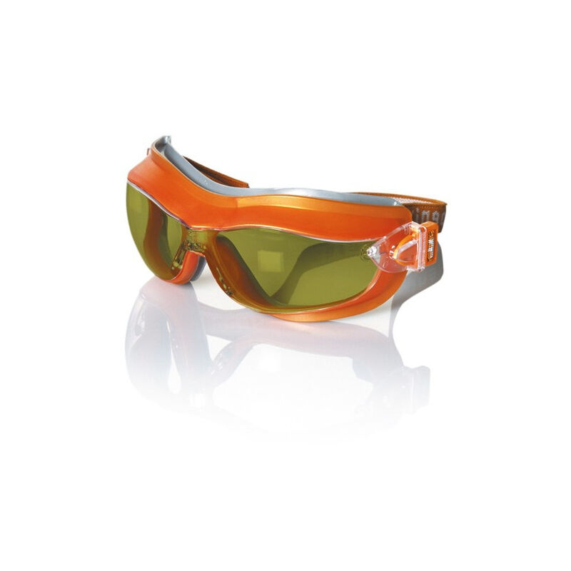 

Gafas de montura universal con banda facial Phoenix | Ámbar - Safetop