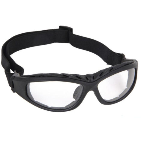 Gafas de seguridad acolchadas Protección 4 en 1 lentes con recubrimiento duro 11000399