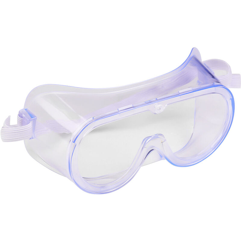 

Gafas de seguridad Gafas protectoras ajustables para adultos Protector ocular con correas de ajuste Lentes transparentes resistentes al impacto de