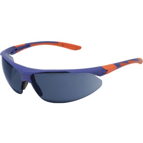 Gafas de seguridad Stealth 9000 Hardia - Azul/Naranja Ahumado