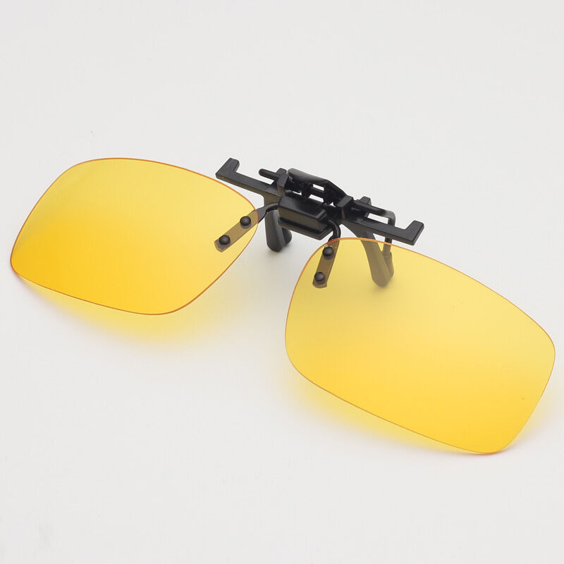 Hifot Clip Gafas de Sol polarizadas Lentes 4 Piezas Flip up Gafas de Sol para Mujer Hombre Suplementos de Sol para Gafas graduadas 