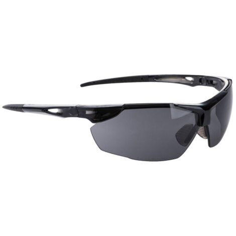 Gafas deportivas de ajuste óptimo, marcado UKCA PW Defender PORTWEST PS04  Gris humo