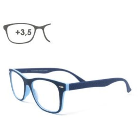 Gafas Lectura Illinois Azules. Aumento +3,5 Gafas De Vista, Gafas De Aumento, Gafas Visión Borrosa