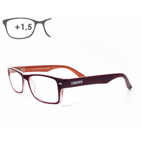 Gafas Lectura Kansas Morado / Naranja. Aumento +1,5 Gafas De Vista, Gafas De Aumento, Gafas Visión Borrosa
