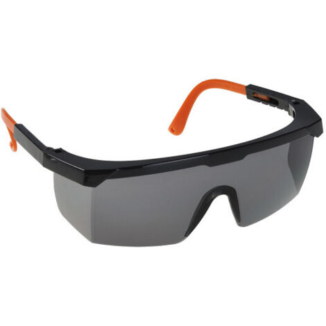 Gafas panorámicas patillas ajustables y puente nasal moldeado Classic PW33  Negro/Naranja