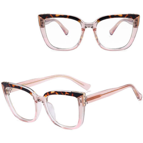 Gafas para ordenador con lentes transparentes y filtro de LUZ AZUL STL38D gris transparente accesorios
