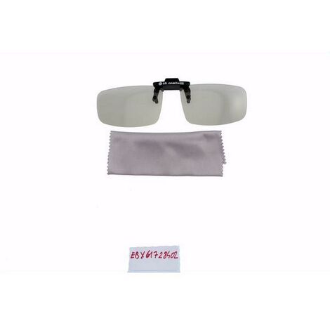 Gafas pasivas con clip sin patillas con paño AGF420 EBX61728402 Générique