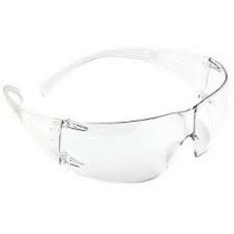 1 gafa/bolsa 3M LED Light Gafas de seguridad PC ocular incoloro recubrimiento AR-AE con luces LED 