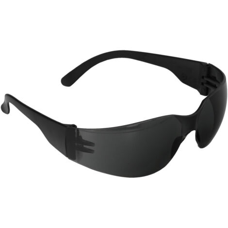 gafas proteccion con patillas flexibles certificación en166. lente color gris. gafas protección gafas trabajo