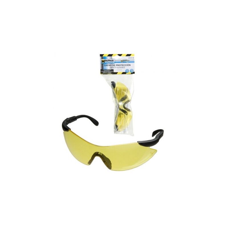 

Gafas proteccion en166 patillas ajustables ambar