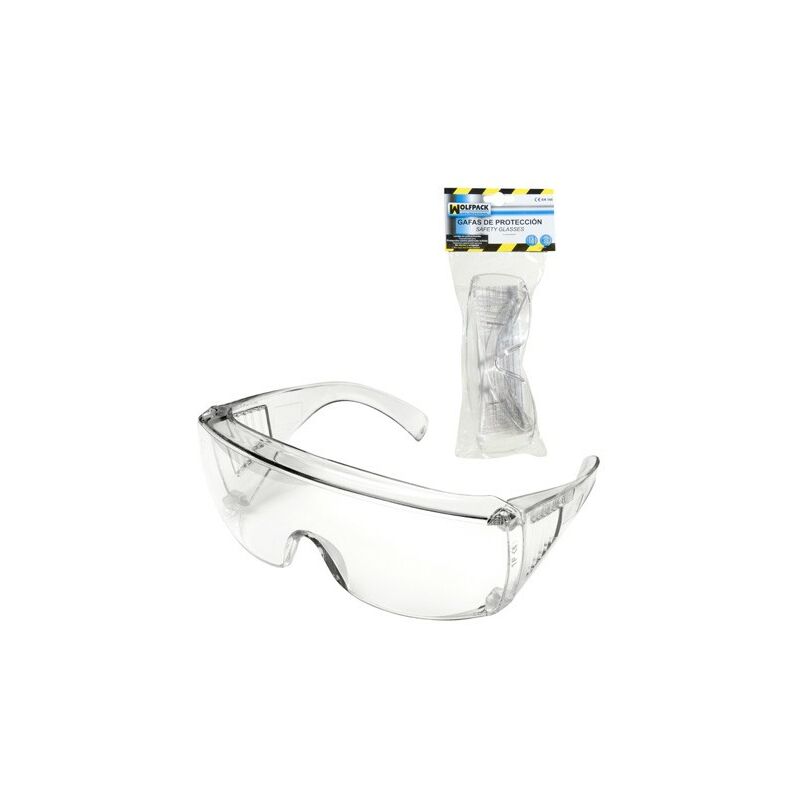 

Gafas proteccion en166 patillas fijas transparentes