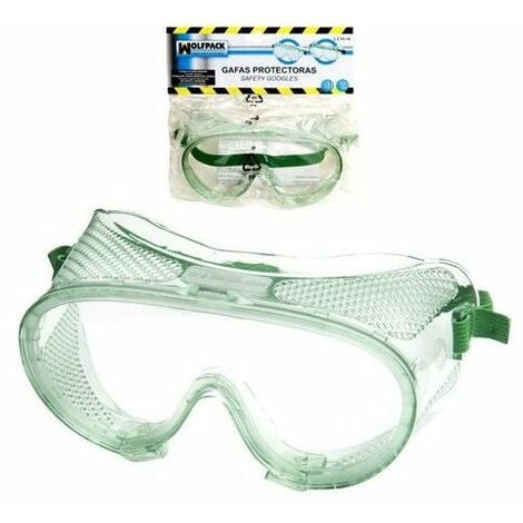 ▷🥇 distribuidor gafas de seguridad acolchadas cristales transparentes con  patillas o goma elastica patillas engomadas en/166