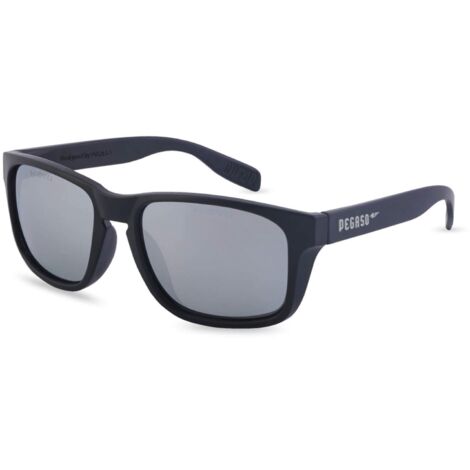 GAFAS PROTECCION NEGRA PLATEADA