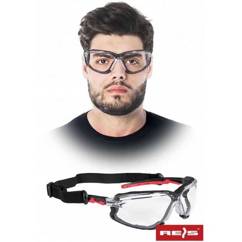 

Gafas protectoras con goma antisalpicaduras