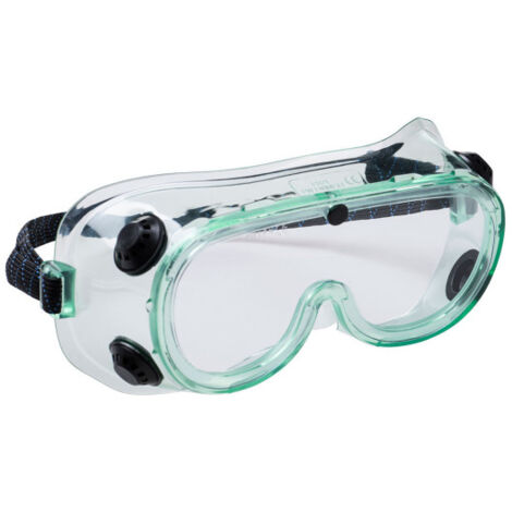 Gafas protectoras con ventilación lentes de acetato Chemical PS21