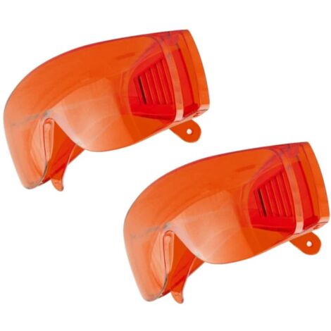 Gafas protectoras dentales, paquete de 2, blanqueamiento dental, lentes rojas antivaho.
