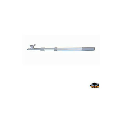 Gaffe télescopique Aluminium Anodisé 60-100cm -