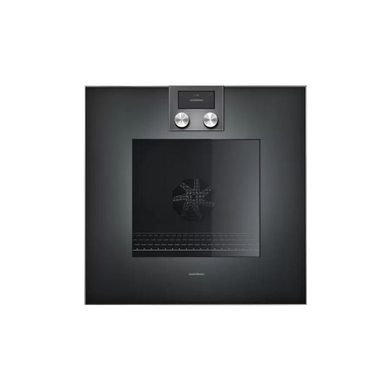 Gaggenau - Four à pyrolyse encastrable avec charnières à gauche BO421102 60 cm finition anthracite