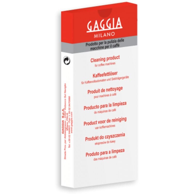 Gaggia - 6 comprimés nettoyants pour machine à café gag tabletten