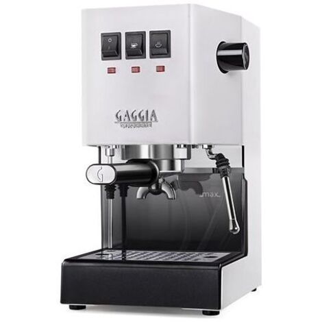 Gaggia Classic Evo macchina per caffè espresso bianca design elegante