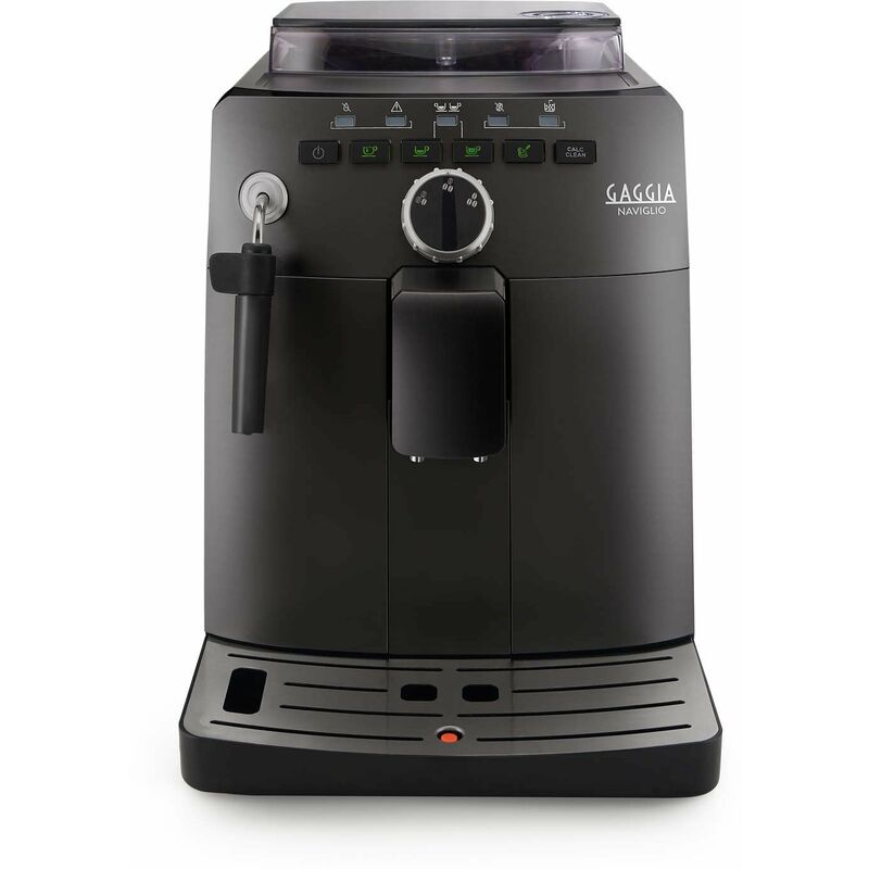 Image of Gaggia - HD8749/01 Naviglio Black - Macchina da Caffè Automatica, per Espresso e Cappuccino, Caffè in Grani, 15 bar, 1850W, 2L, Nero, 100% Made in