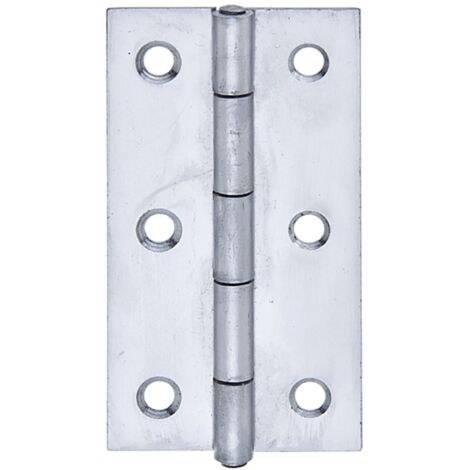 GAH 361198 Scharnier  Höhe 82 mm Breite 44 mm Stärke 1,3 mm Edelstahl schmal