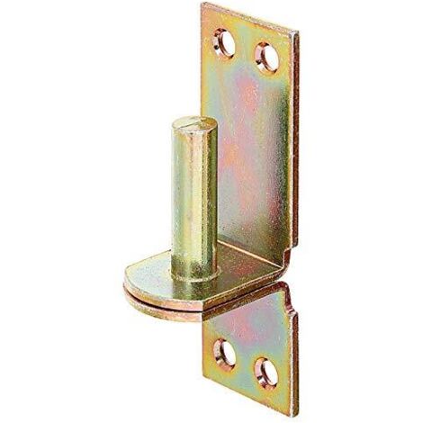 GAH-Alberts 311230 Cardine su piastra, Acciaio, Dorn 13 mm / 100 x 35 mm / 10 Stk