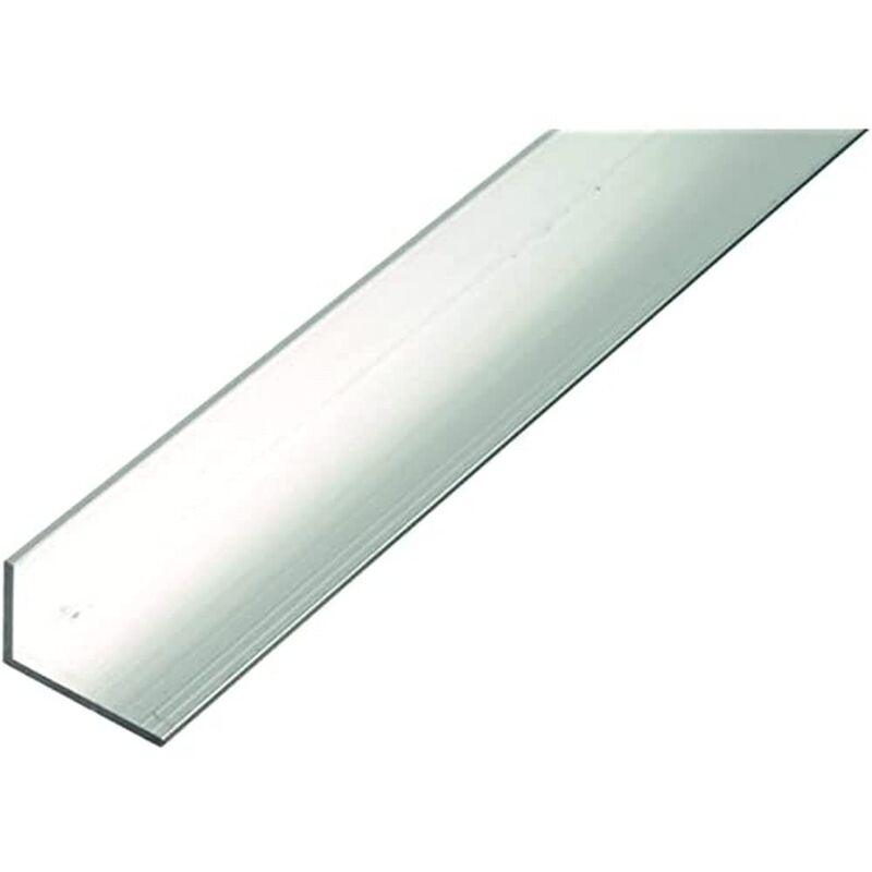 GAH - Alberts 471781 Profilo angolare alluminio, anodizzato argento 1000 x 30 x 15 mm