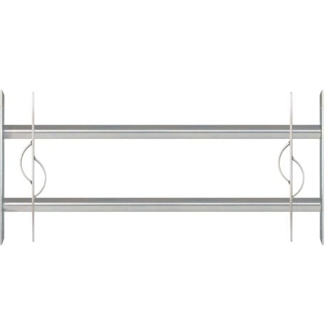 Griglia Sicurezza Finestre VidaXL | Acciaio Zincato | Regolabile 700-1050mm | Antifurto - Foto 3