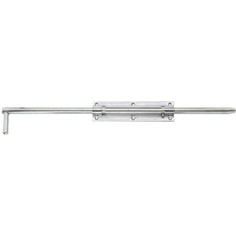 GAH Alberts Bolz.-Stangenriegel mit befestigter Schlaufe gerade, 600mm Stahl galvanisch
