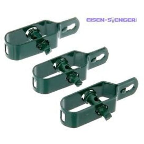GAH-Alberts Drahtspanner 10 cm, 3 Stück grün Zaun Zaunspanner Draht Maschendraht