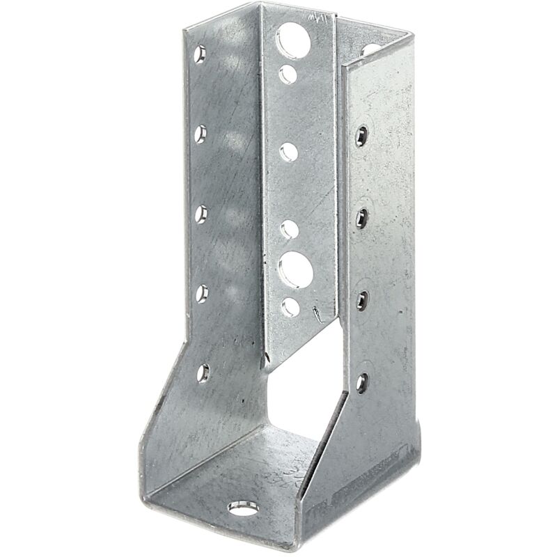 Alberts 837501 Support u, type b, galvanisé Sendzimir, 60 x 100 mm, Set de 50 pièces