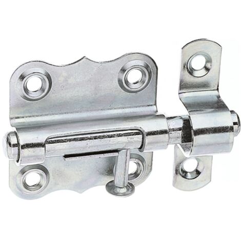 GAH Alberts Grendelriegel mit befestigter Schlaufe B46xL47mm galvanischverzinkt