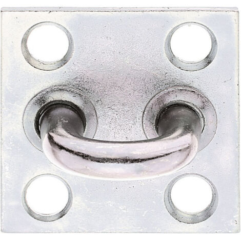 GAH Alberts Oeillet sur plaque étrier p. 29. 32 mm Ø étrier 29 mm Ø étrier 8 mm STA galv. jaune étamé - 348519