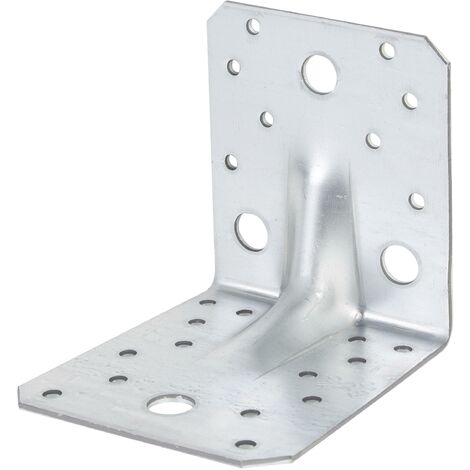 acier 70 x 70 x 55 mm // 6 pcs /Équerre dassemblage galvanis/ée Sendzimir