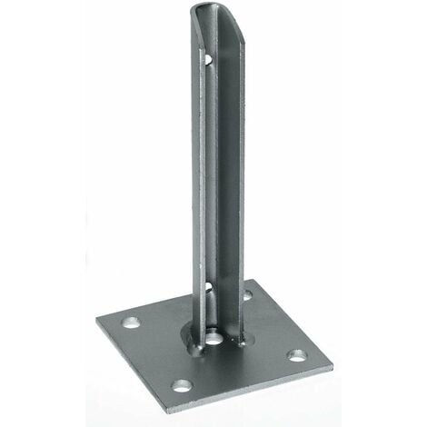 vidaXL 2x Pfostentr/äger 34 mm Einschlagh/ülse Bodenh/ülse H/ülse f/ür Zaunpfosten