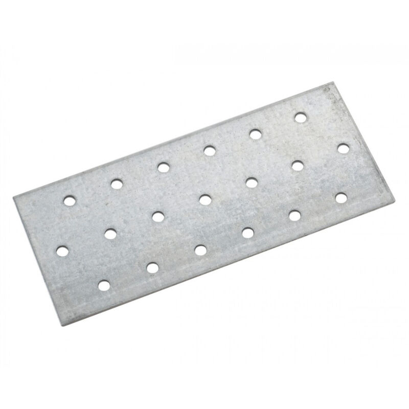 Alberts 028649 Piastra Forata, Acciaio, Zincato Con Procedimento Se...