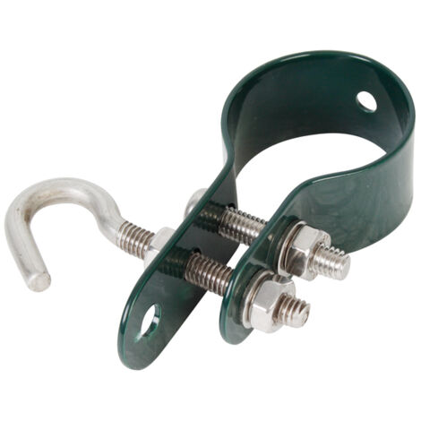 GAH Alberts Strebenschellen für Geflechtspannst.grün 34mm 10 Stk