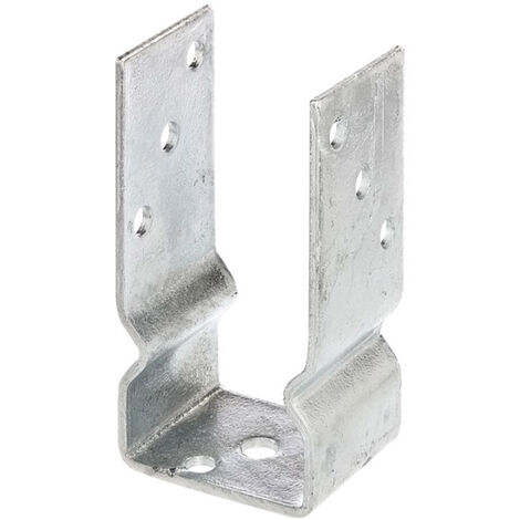 GAH Alberts Support de poteau en U ETA-10/0210 71x150x100x60mm TZN à monter - 217600