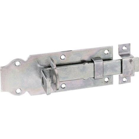 GAH Alberts Verrou de serrure L.140mm l.52mm droit STA galv. jaune galv. sortie 41mm - 116774