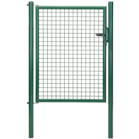 GAH-Alberts Wellengitter-Einzeltor 100 x 125 cm Metalltor Gartentor Zauntür
