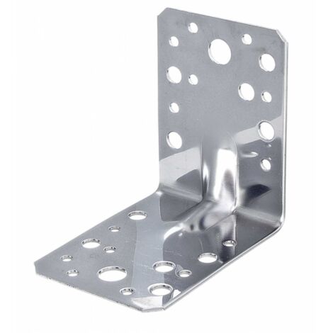 GAH Alberts Winkelverbinder mit Sicke 90x90x65mm mit CE-Nein Edelstahl blk