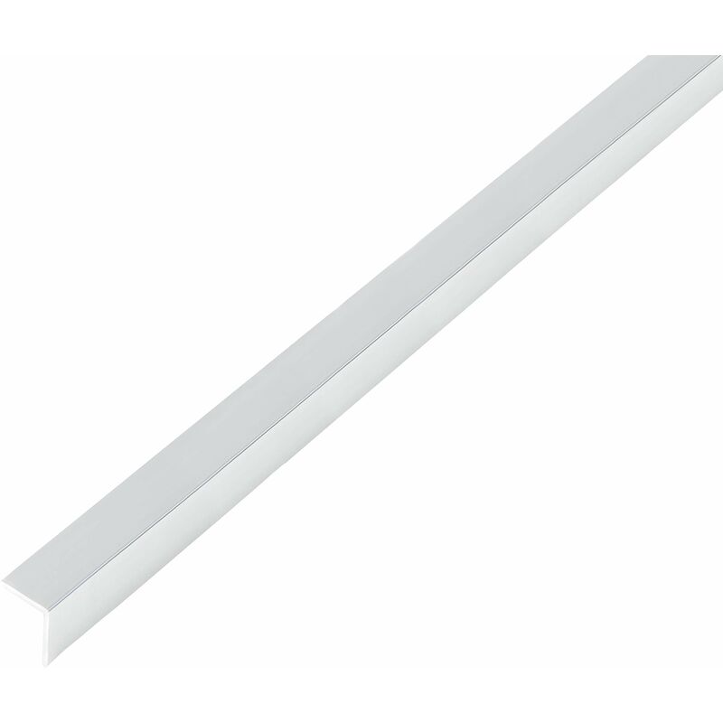 488567 Profilo angolare autoadesivo alluminio, design cromo 1000 x 30 x 30 mm - Alberts