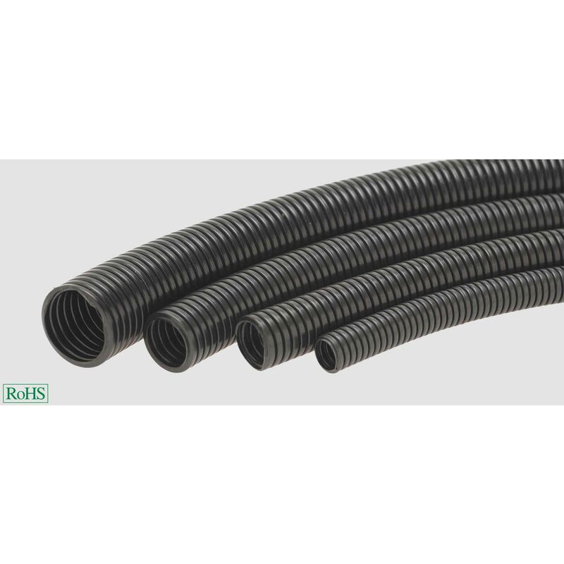 920172 HELUcond pp Gaine de protection noir 11.60 mm 50 m X127271 - Helukabel